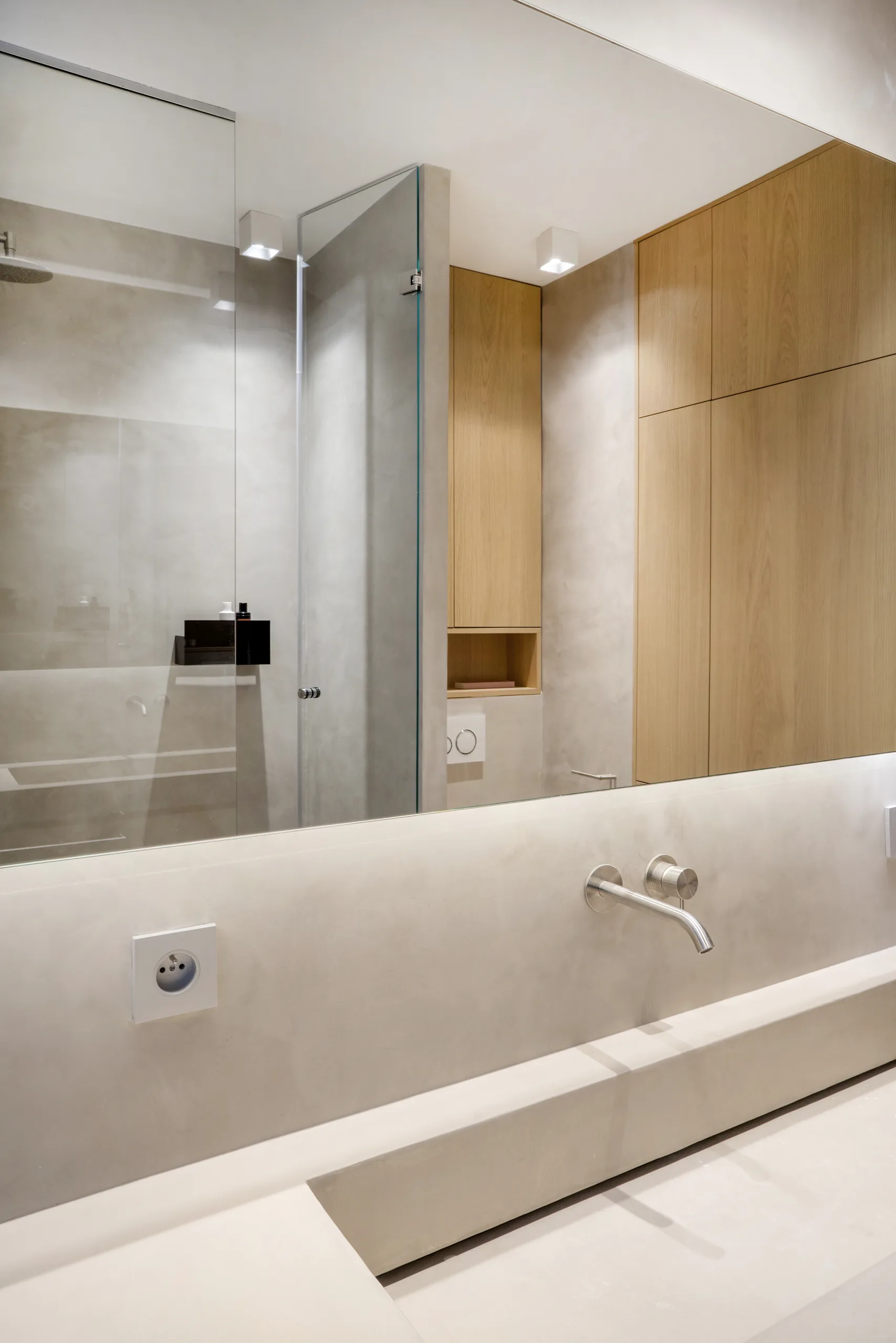 Couloir — menuiserie sur mesure, perspectives