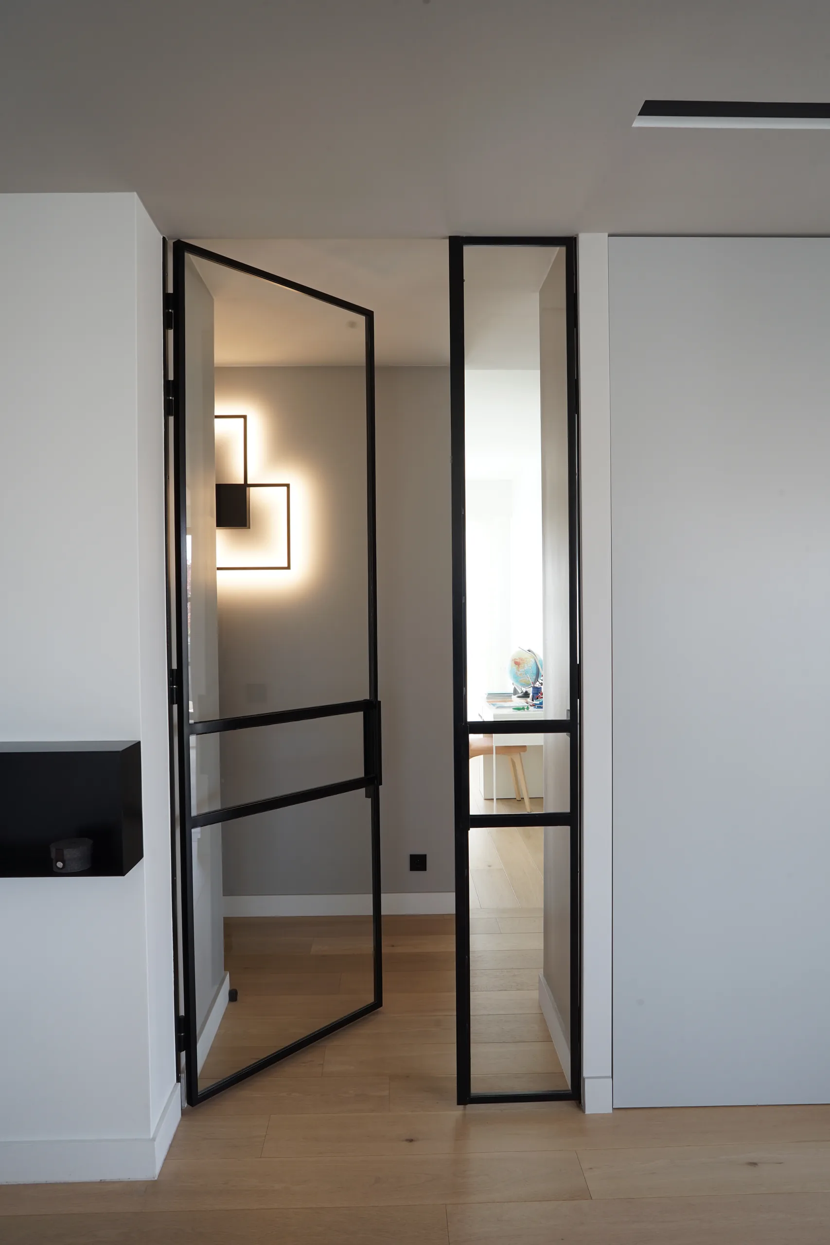 Chambre — détail de finition
